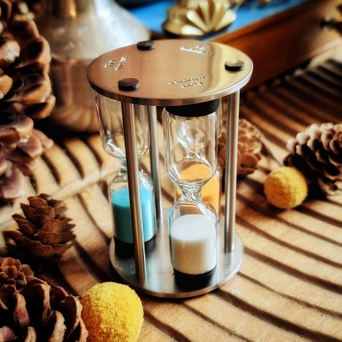 Sablier 2/4/6 minutes métal