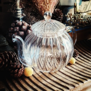 Théière Mélodie verre 0,8L