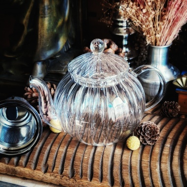 Théière Mélodie verre 0,8L