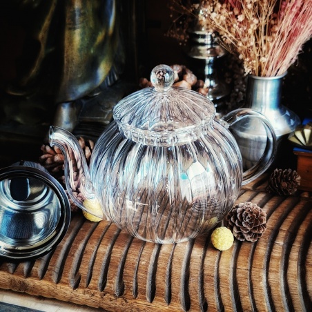 Théière Mélodie verre 0,8L