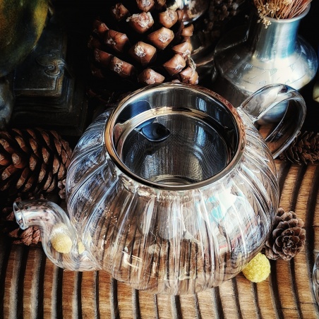 Théière Mélodie verre 0,8L