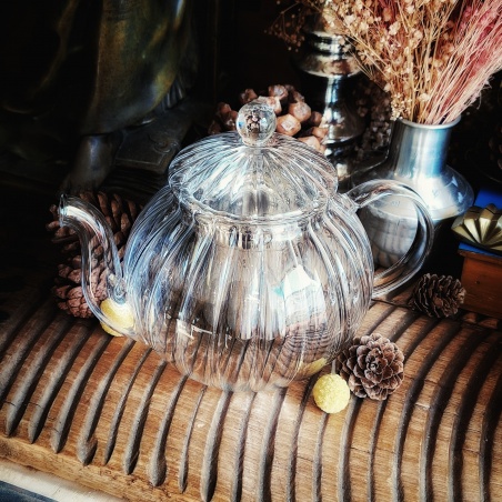 Théière Mélodie verre 0,8L