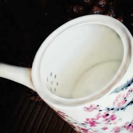 Théière Kyoto, fleurs de sakura 1,2L