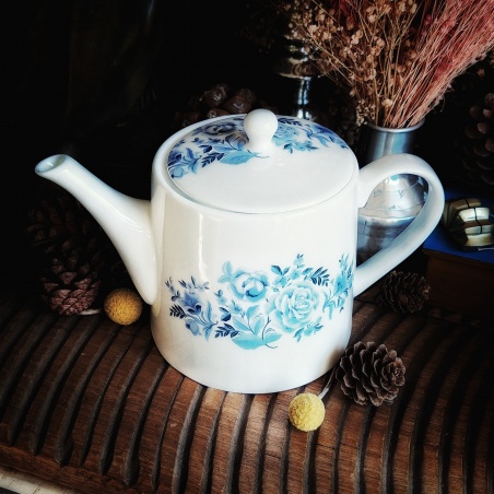 Théière Kobe, camélia bleu 1,2L