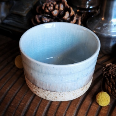 Bol matcha "shimo", céramique traditionnelle Japon