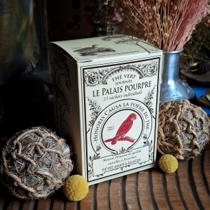 Le palais pourpre, thé vert sachets individuels