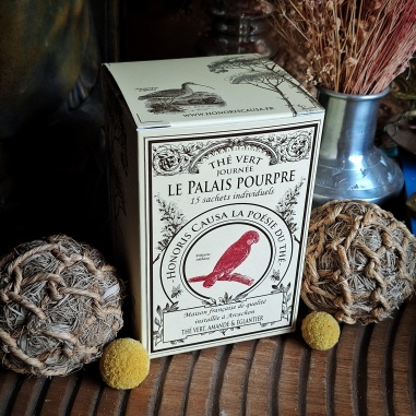 Le palais pourpre, thé vert sachets individuels