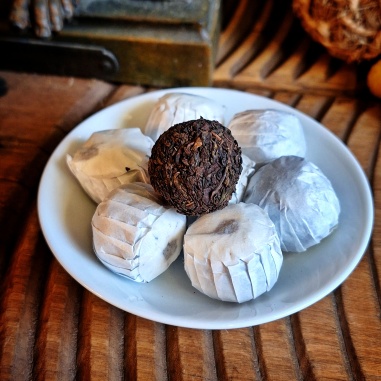 Œil du dragon thé noir de Pu-erh