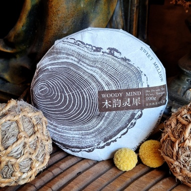 Montagne Wu liang, galette Pu'erh noir 100g (shu)