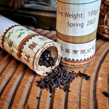 Pu'erh Bambou thé noir 100g (shu)