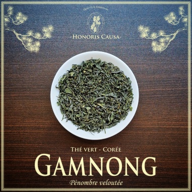 Gamnong, Corée thé vert