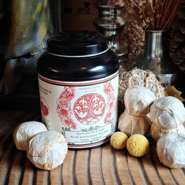 Pu'erh (Shu) mandarine boîte x6