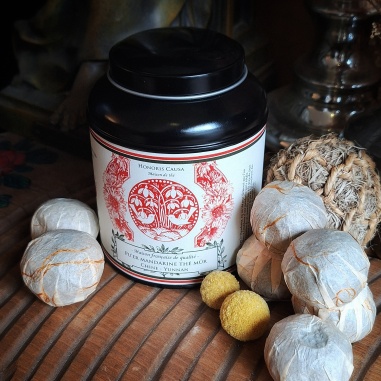 Pu'erh (Shu) mandarine boîte x6