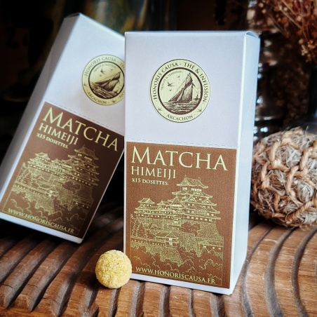 Matcha Himeiji, thé vert poudre x15 dosettes