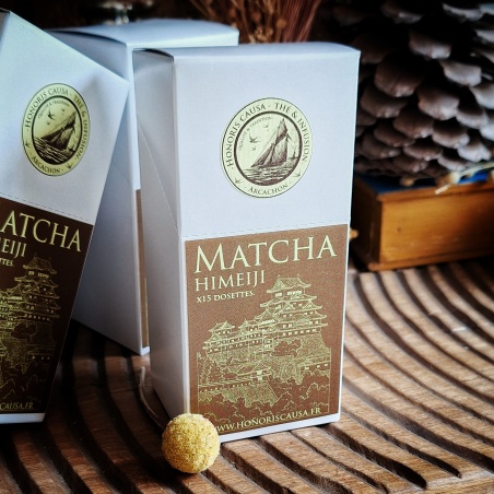 Matcha Himeiji, thé vert poudre x15 dosettes