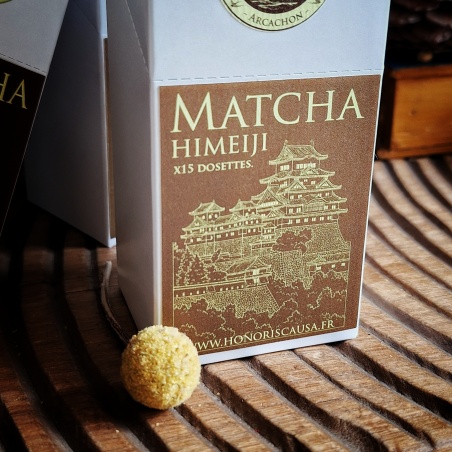 Matcha Himeiji, thé vert poudre x15 dosettes