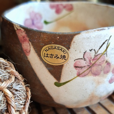 Bol matcha Sakura, céramique traditionnelle