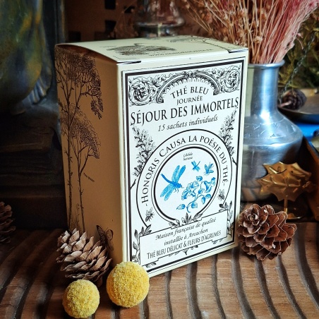 Séjour des immortels, thé bleu oolong, sachets individuels