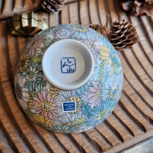 Tasse Sanctuaire (chrysanthème bleue). 2