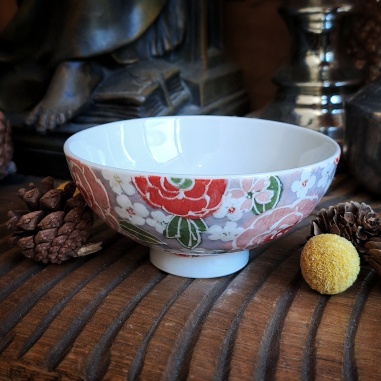 Tasse Sanctuaire (camélia rouge).