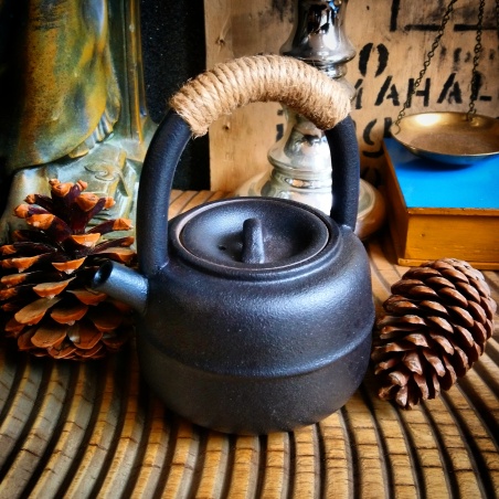 Théière sanctuaire noir anthracite 0,45L