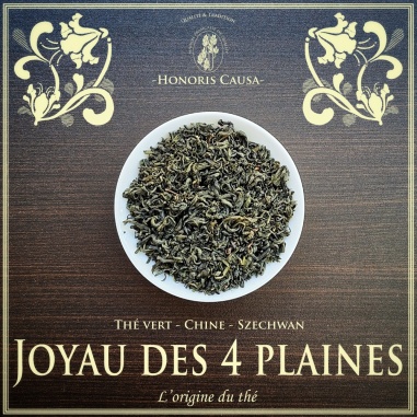 Joyau des 4 plaines, thé vert Szechwan