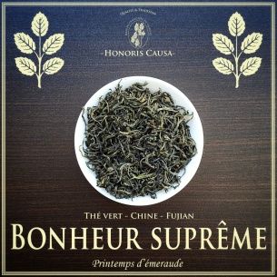 Bonheur suprême, thé vert Fujian