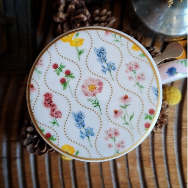 Tasse jardin du désir, couvercle et filtre intégré.