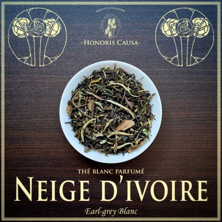 Neige d'ivoire, thé blanc
