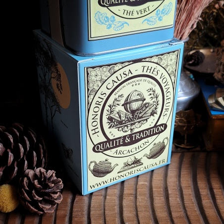 Boîte thé vert menthe Maroc, 150 grammes