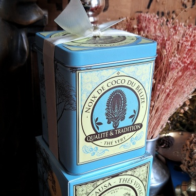 Boîte Coco Belize, thé vert 150 grammes