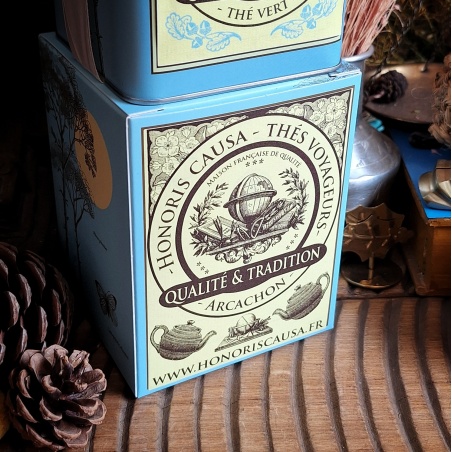 Boîte orange du Cap, thé vert 150 grammes