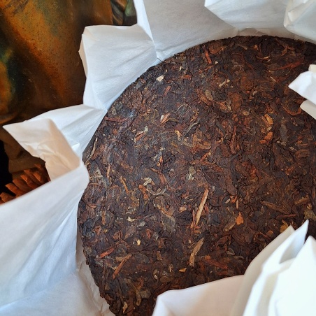 Shangri-la, galette mixte de Pu-erh 2019 (sheng & shu)
