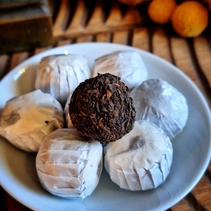 Œil du dragon thé noir de Pu-erh 2