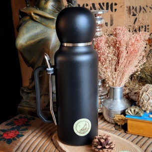 Thermos à maté avec bombilla