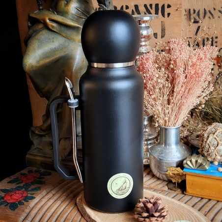 Thermos à maté avec bombilla