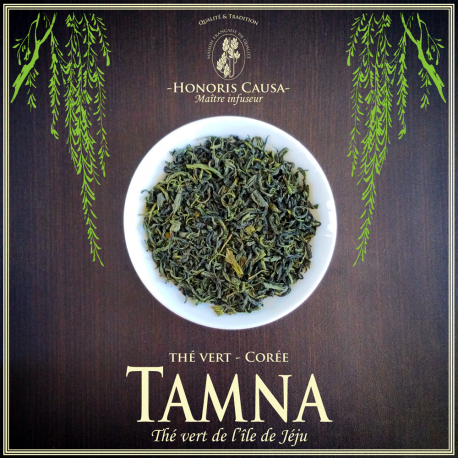 Corée Tamna thé vert Bio