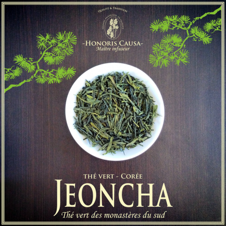 Corée Jeoncha thé vert bio
