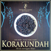 Tamil Nadu, Korakundah thé noir bio