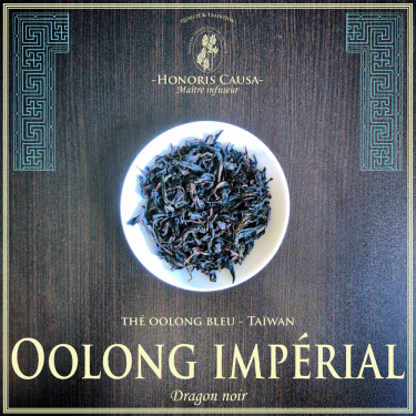 Oolong impérial thé bleu semi oxydé