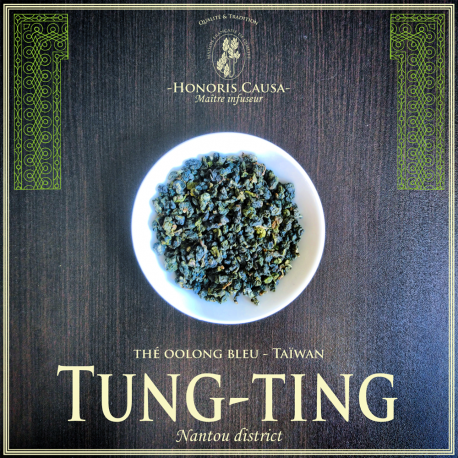 Tung ting thé bleu semi-oxydé