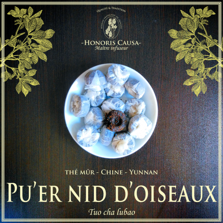 Pu'er nid d'oiseaux (tuo cha)