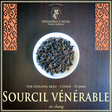 Sourcil vénérable thé bleu oolong (Se chung)