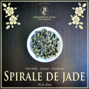 Spirale de jade thé vert