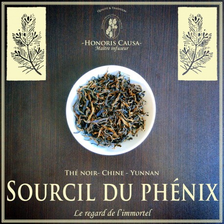 Sourcil du phénix, thé noir bio