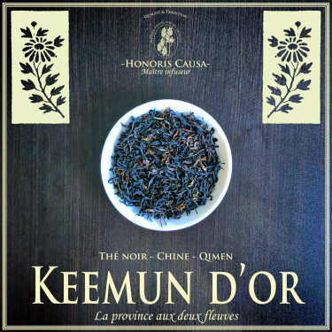 Keemun d'or thé noir Chine