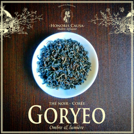 Goryeo Corée thé noir Bio