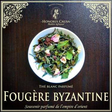 Fougère byzantine, thé blanc bio