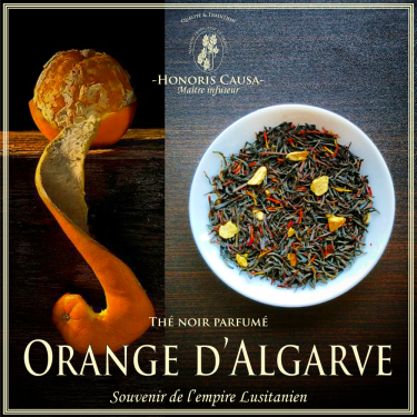 Orange d'Algarve, thé noir bio
