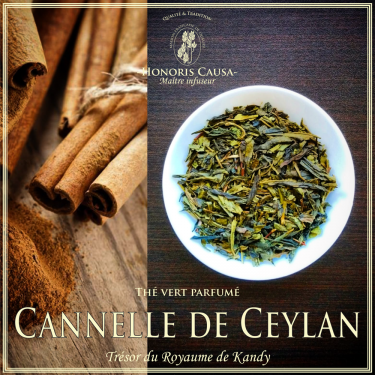 Cannelle de Ceylan thé vert